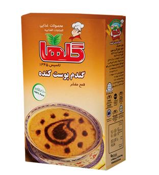 گندم پوست کنده گلها